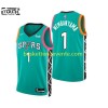 Maillot Basket San Antonio Spurs Victor Wembanyama 1 Nike 2022-2023 City Edition Swingman - Enfant